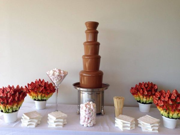 chocolate fountain