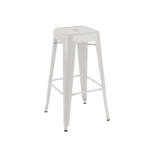 white tolix chair