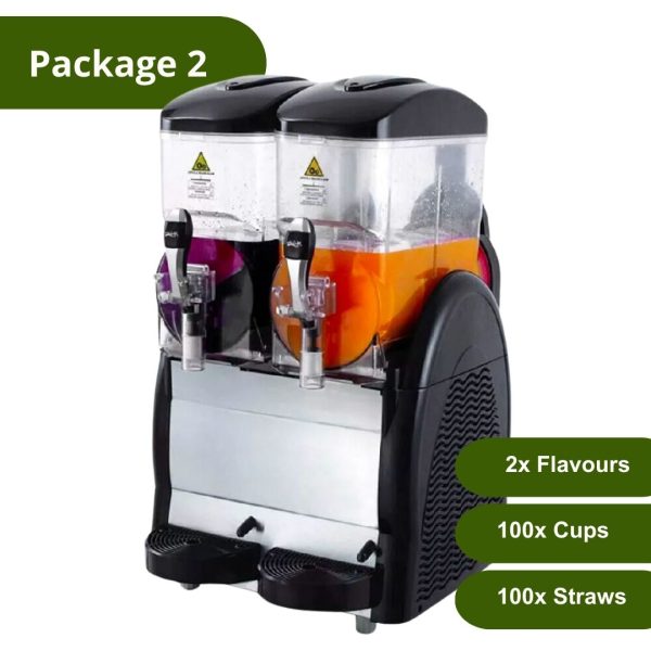 Package 2 slushie machine Hire