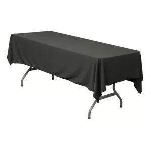 Black Table Linen