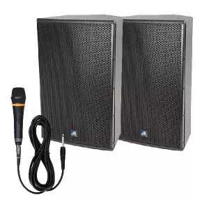 speaker with microphone to hire