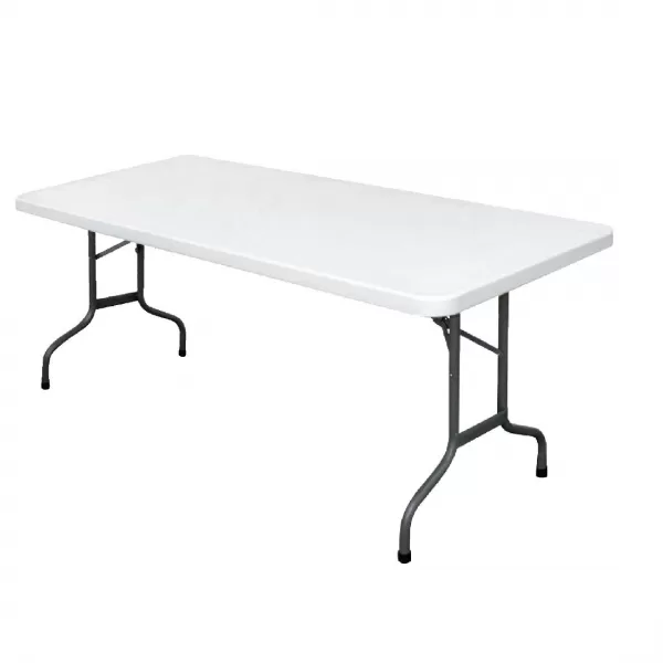 plastic trestle table hire