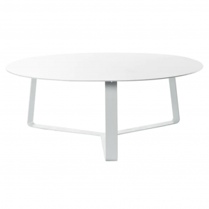 White Round Coffee Table