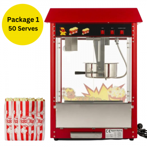 popcorn machine hire package 1