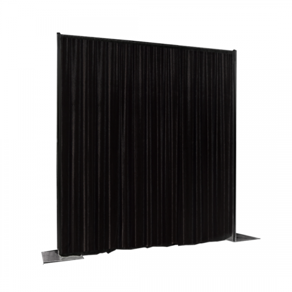 black velvet drape curtains