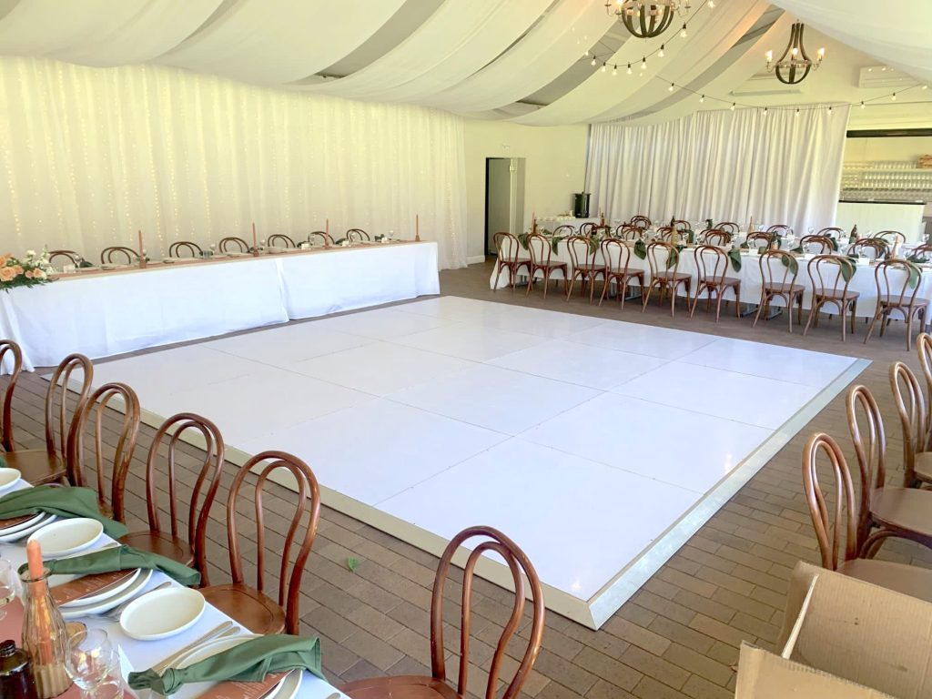 White Gloss Dance Floor